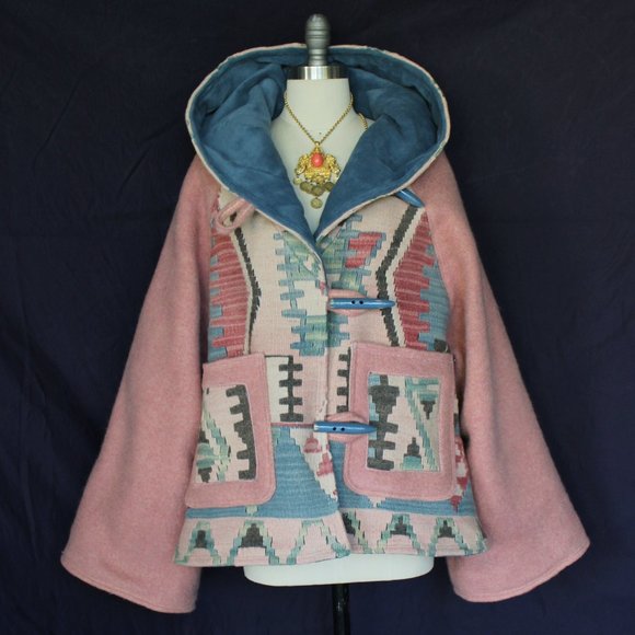 Pendleton Jackets & Coats Artisan Chimayo Wool Blanket Jacket Aztec